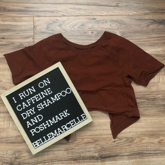 Free People Tops - Free People We the Free Take me Back Split Crop XS